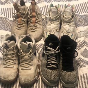 Multiple basketball shoes for sale